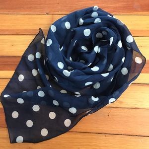 Silky Polka dots scarf
